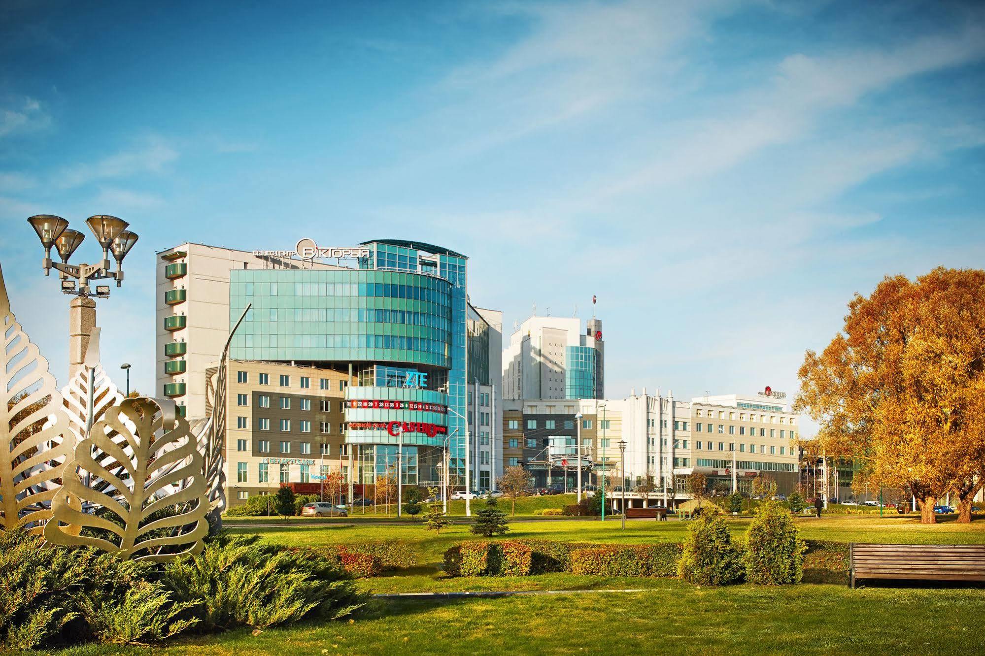 Victoria Hotel & Business Centre Minsk Exterior foto